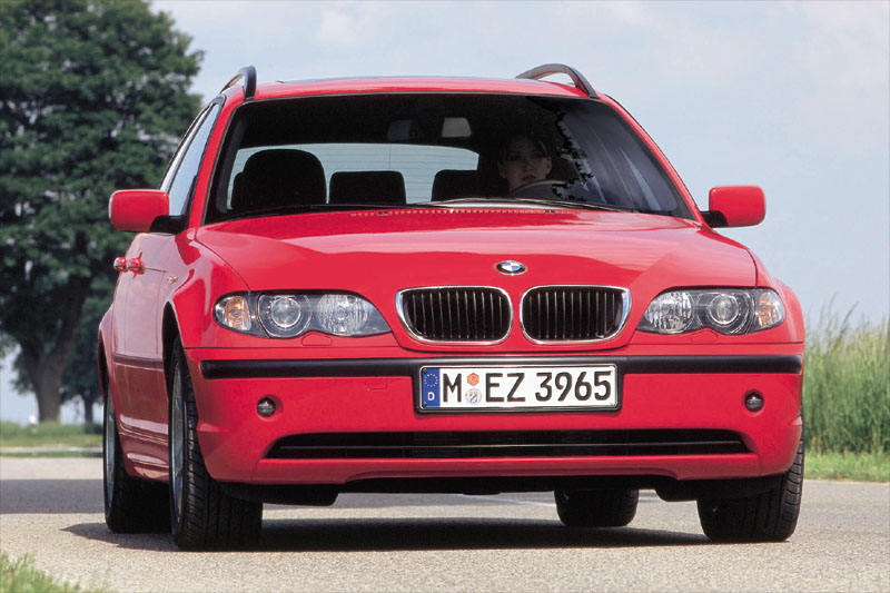 BMW 3-serie Touring 316i Black & Silver 2003 - voorkant