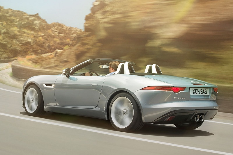 Foto van Jaguar F-type