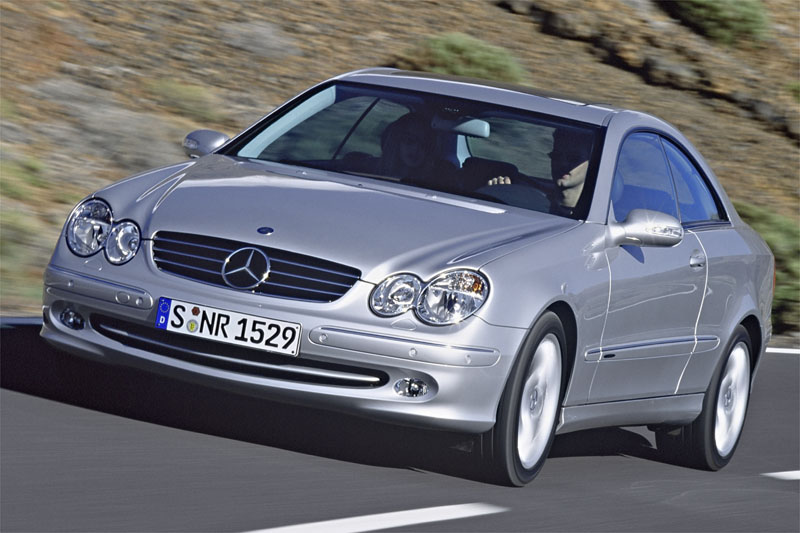 Mercedes-Benz Clk-klasse Coupé 320 Avantgarde 2002 - voorkant