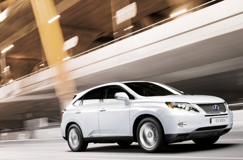 Lexus RX 450h 4WD High 2011 - voorkant