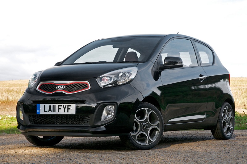 Kia Picanto 1.0 CVVT Airco 2012 - voorkant