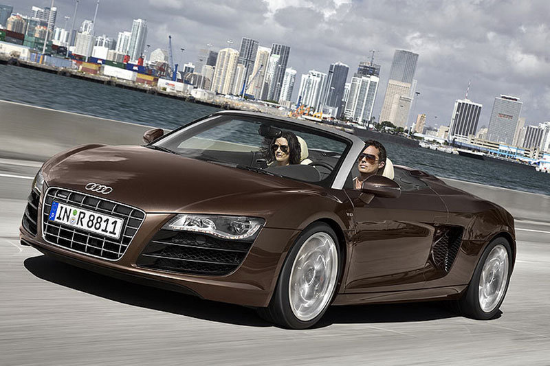 Audi R8 Spyder 5.2 V10 FSI 2011 - voorkant