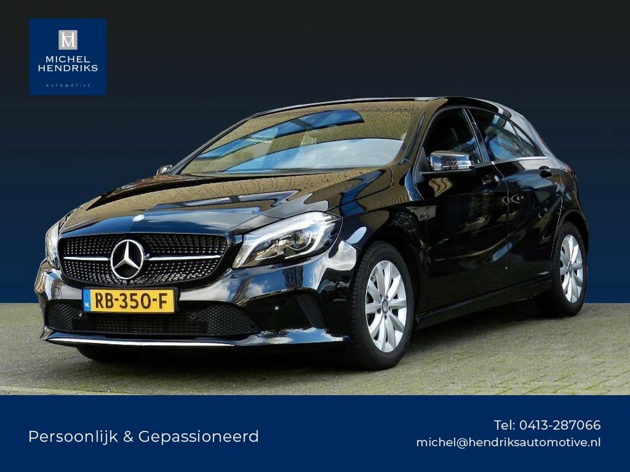 Mercedes-Benz A-klasse 180 Business Sol. 2017 - voorkant