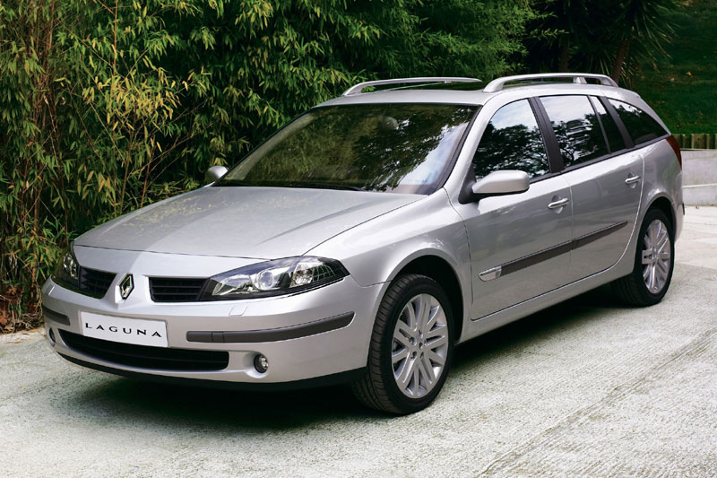 Renault Laguna Grand Tour 2.0-16V Tech Line 2005 - voorkant