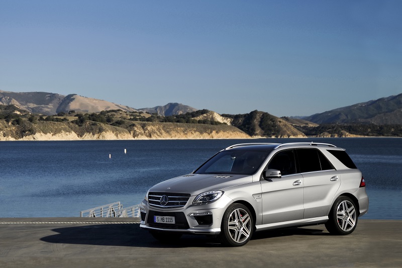 Mercedes-Benz M-klasse 63 AMG Perfor. Pack. 2013 - voorkant