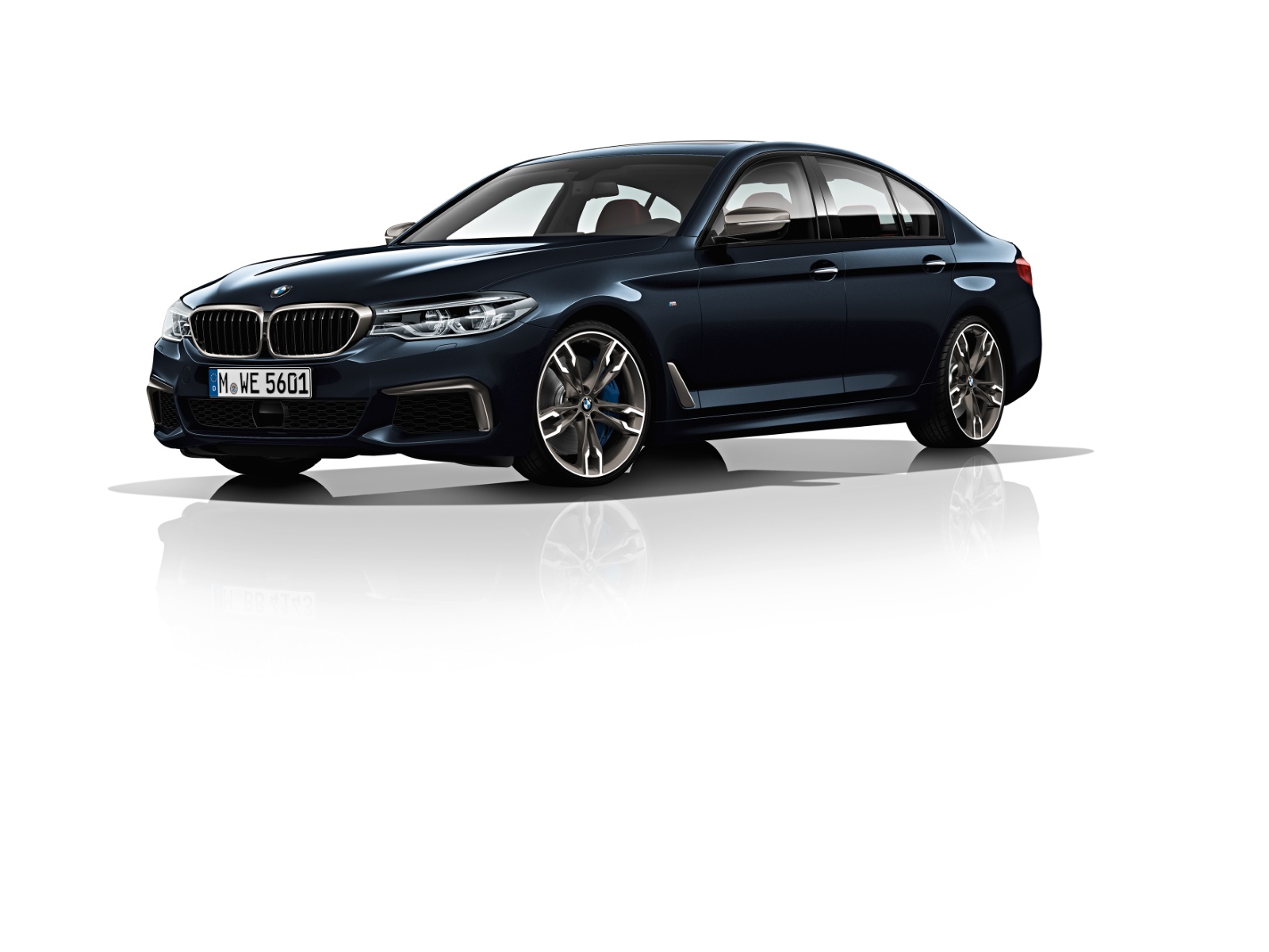 BMW 5-serie M550d xD High Exe 2018 - voorkant
