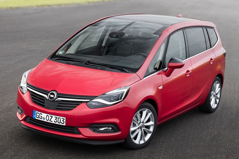 Opel Zafira 1.6 CDTI Bus+ 7p. 2017 - voorkant
