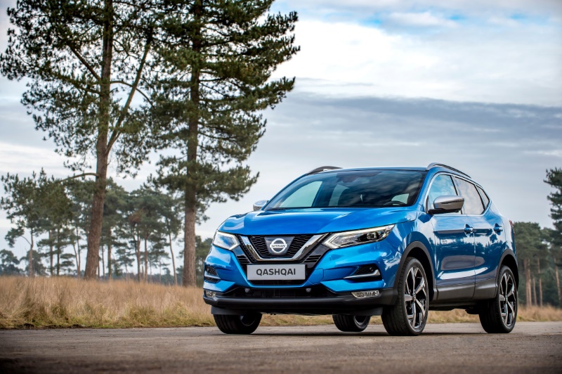 Nissan Qashqai 1.3 DIG-T Tekna + 2019 - voorkant