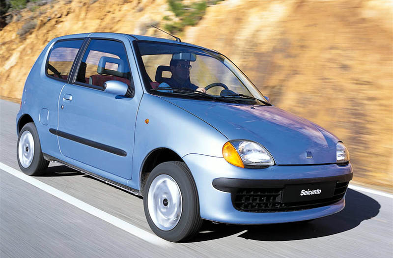 Fiat Seicento 1100 ie Young 2000 - voorkant