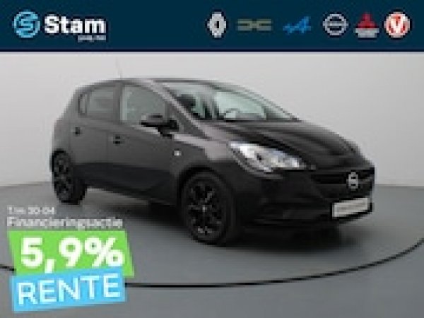 Opel Corsa 1.4 Black Edition 2018 - voorkant