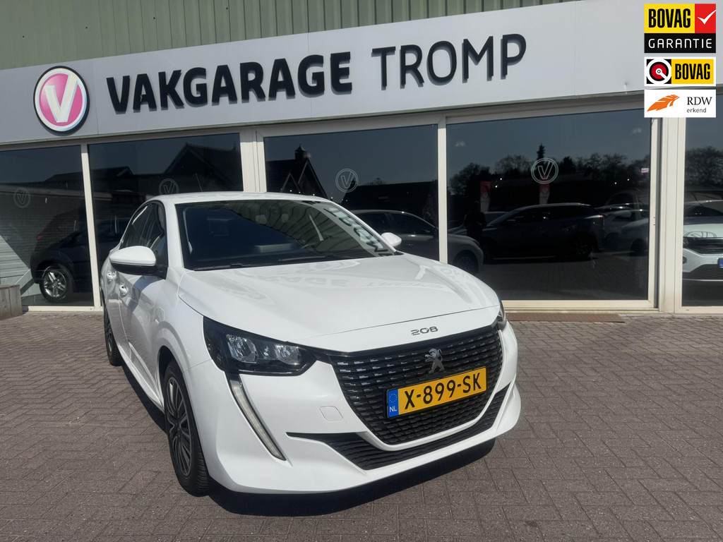 Peugeot 208 1.2 PureTech Blue Lease Active 2021 - voorkant