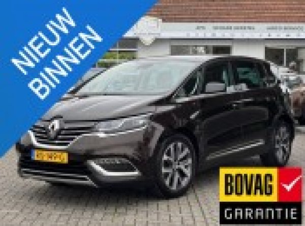 Renault Espace 1.6 TCe Dynamique 7p. 2016 - voorkant