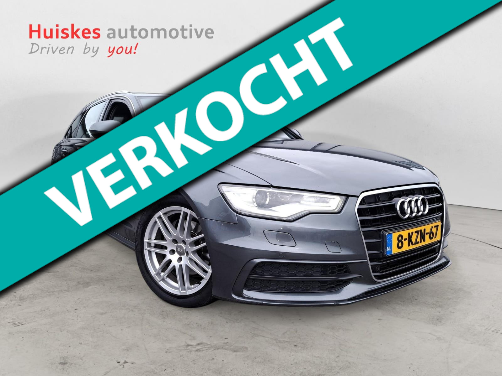 Audi A6 Avant 2.0 TFSI Pro Line S leer/climate/navi/pdc 2013 - voorkant