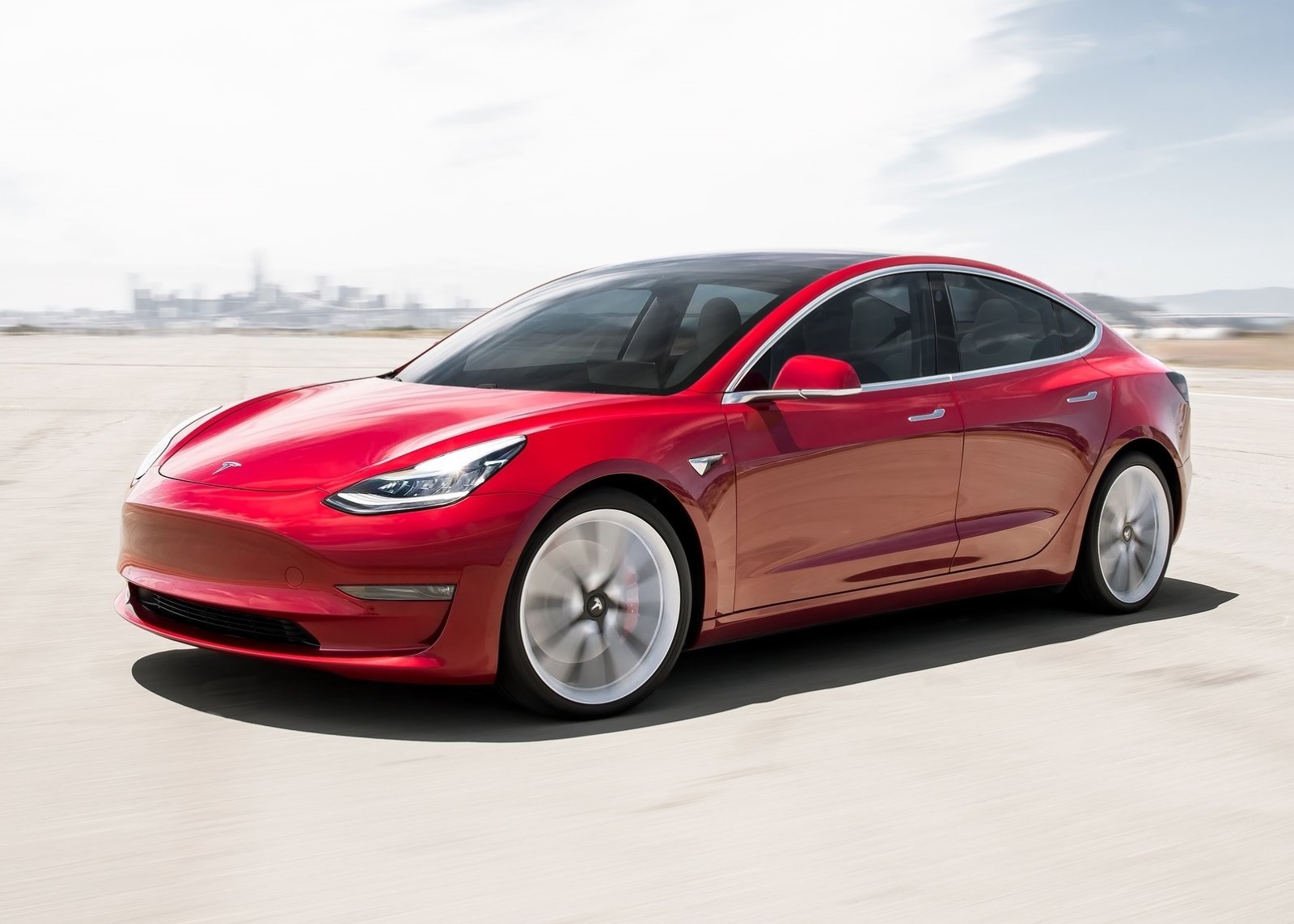 Tesla Model 3 Long Range AWD 75kWh 2019 - voorkant