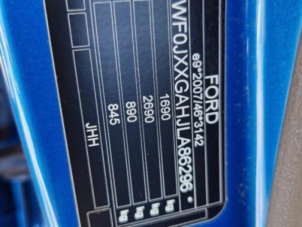 Ford Fiesta 1.0 EcoBoost ST-Line 2020 - voorkant