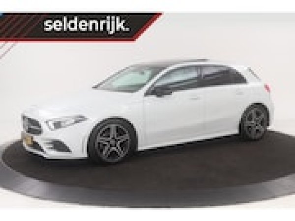 Mercedes-Benz A-klasse 180 Business Solution AMG Night Upgrade 2019 - voorkant