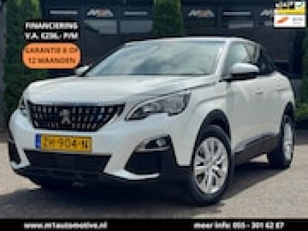 Peugeot 3008 1.2 PureTech Blue Lease Executive 2019 - voorkant