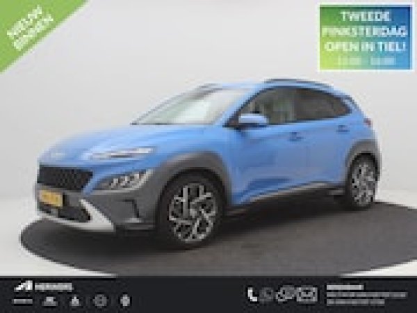 Hyundai Kona 1.6 GDI HEV Fashion Design Sky 2021 - voorkant
