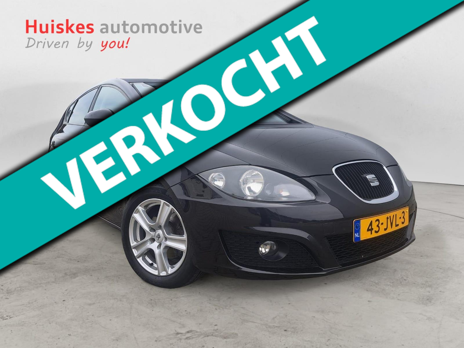 Seat Leon 1.4 TSI Style Trekhaak/Clima/Nav/Bluetooth/cruise 2009 - voorkant