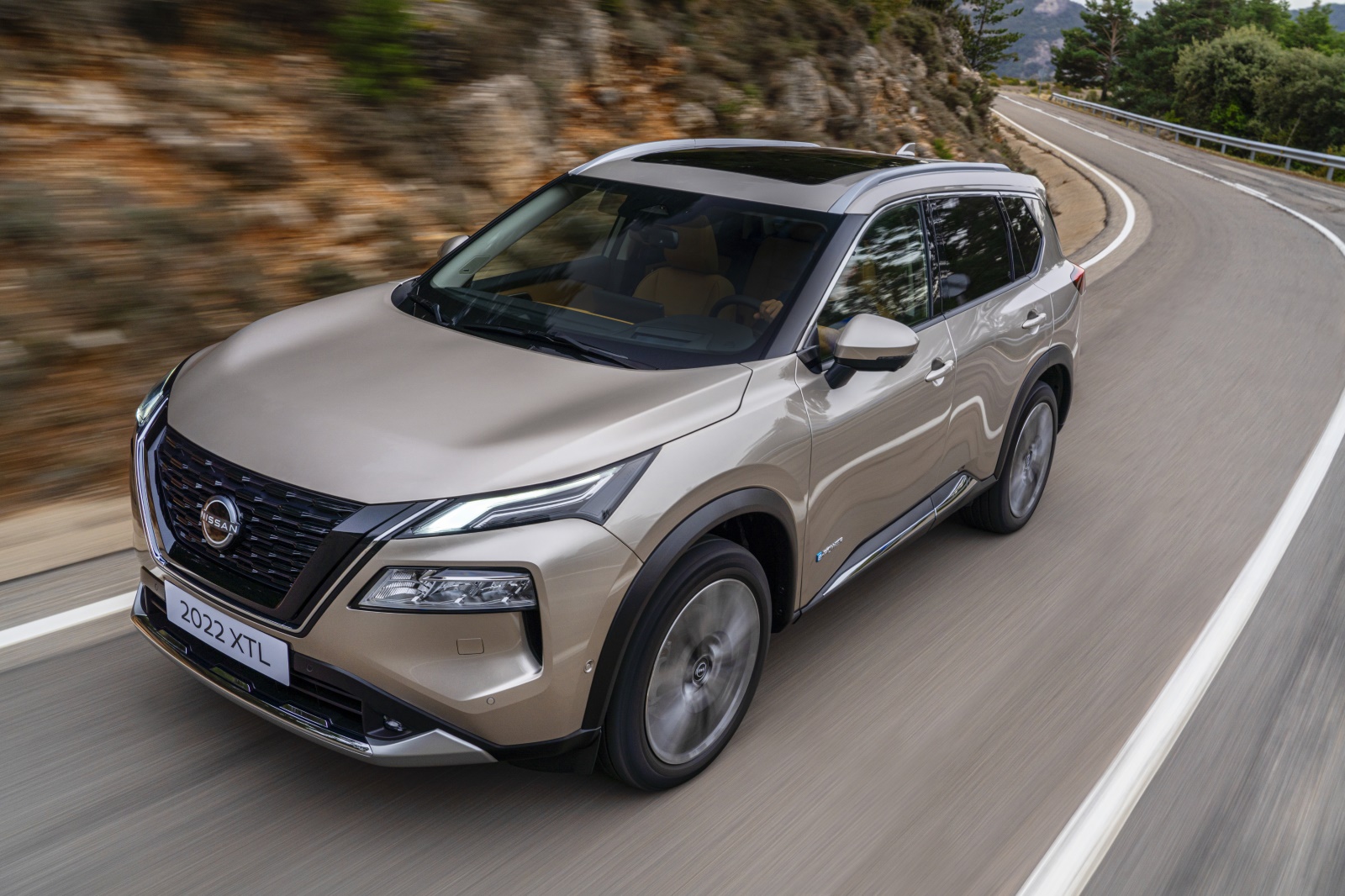 Nissan X-trail 1.5 e-4 N-C 4WD 7p. 2023 - voorkant