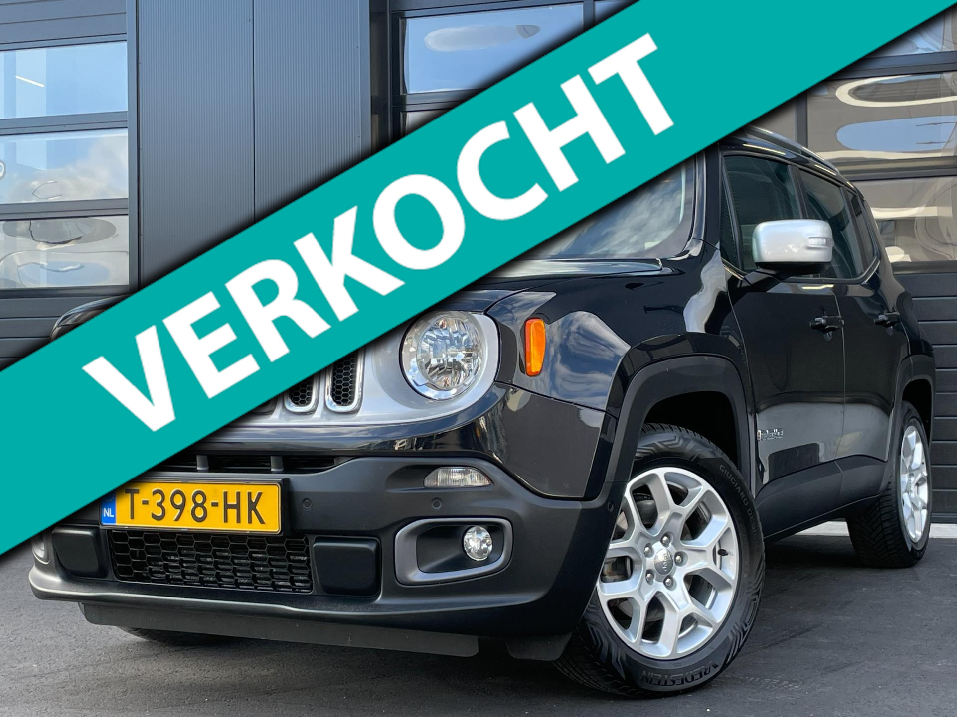 Jeep Renegade 1.4 MultiAir Limited |KEYLESS GO/ENTRY|STOEL/STUURVERW.NAVI|CLIMA|CRUISE|NETTE AUTO| 2016 - voorkant
