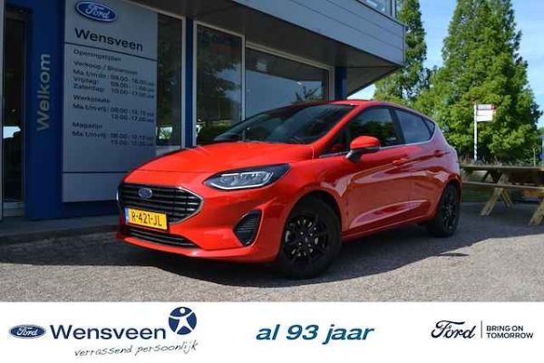 Ford Fiesta 1.0 EcoBoost Hybrid Titanium X 2022 - voorkant