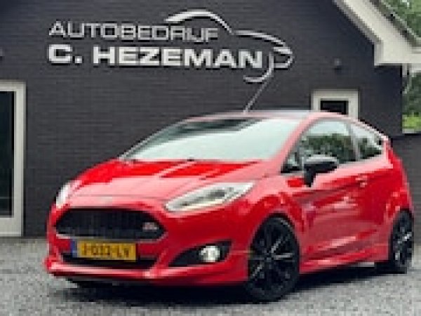 Ford Fiesta 1.0 EcoBoost Red/Black Edition 2014 - voorkant
