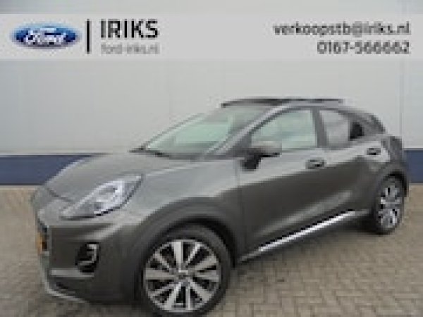 Ford Puma 1.0 EcoBoost Hybrid Titanium X First Edition 2020 - voorkant