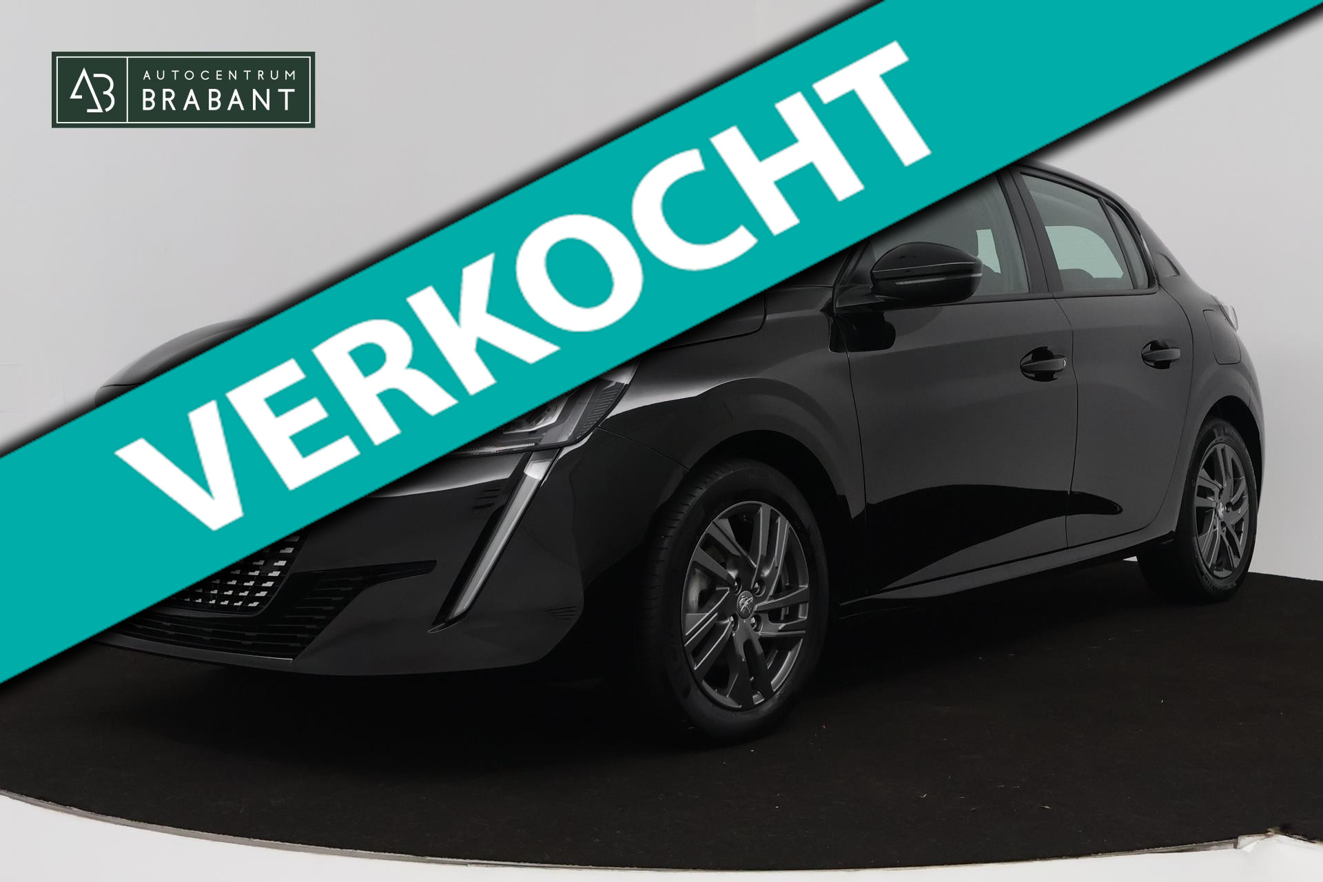 Peugeot 208 1.2 PureTech Blue Lease Active (PARKEERSENSOREN ACHTER, NAVIGATIE, BLUETOOTH, NL-AUTO, GOED ONDERHOUDEN) 2021 - voorkant