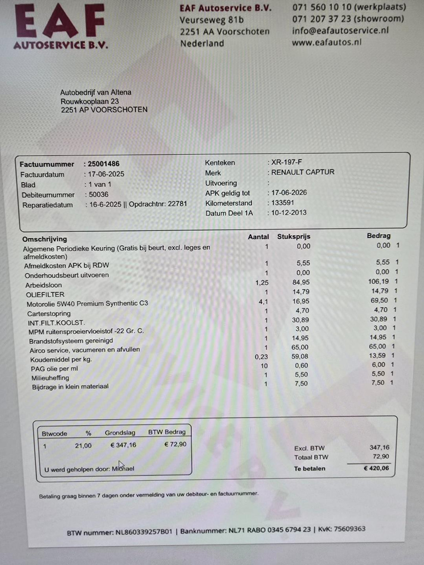 Foto van Renault Captur