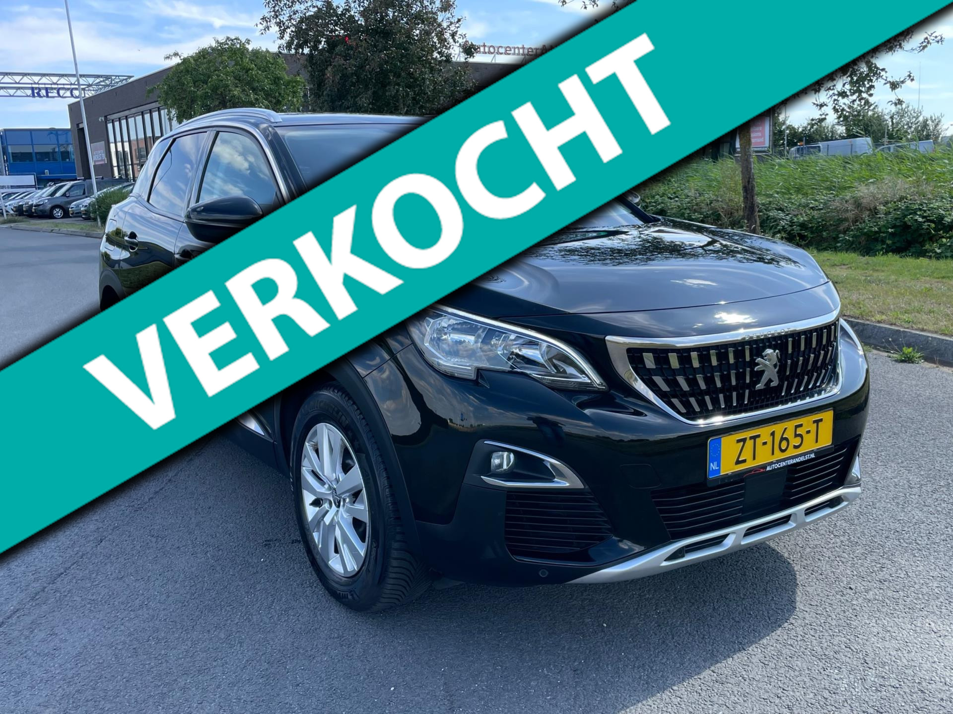 Peugeot 3008 1.2 PureTech Allure, Aut, Trekhaak, Cam, Cruise, Pdc, Navi, Half leder, 2e eig afk, Geen import, Nap, Dealer oh! 2019 - voorkant