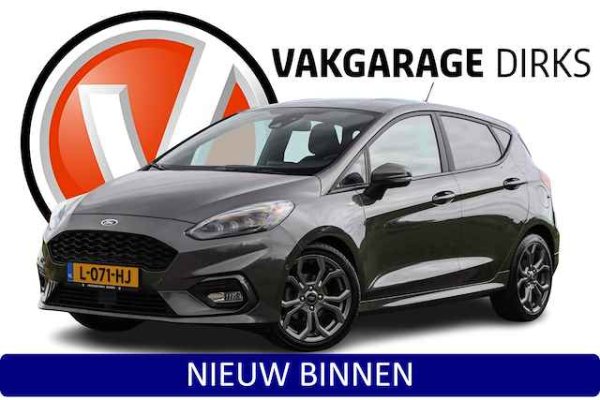 Ford Fiesta 1.0 EcoBoost Hybrid Vignale 2020 - voorkant