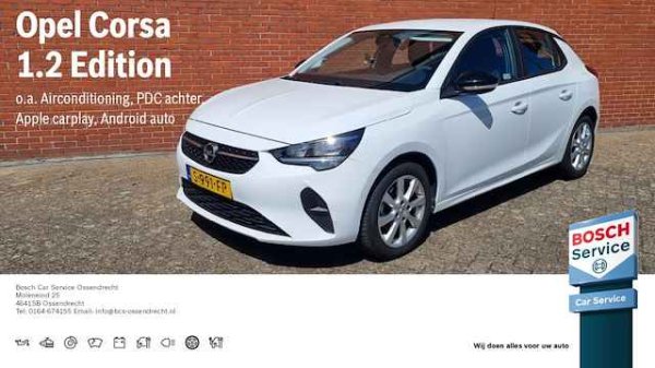 Opel Corsa 1.2 Edition 2022 - voorkant