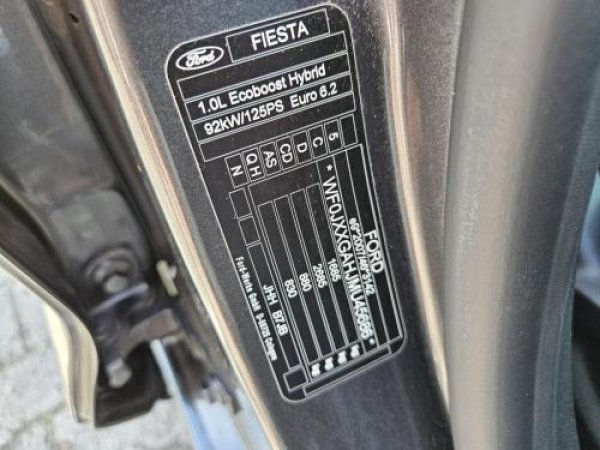 Ford Fiesta 1.0 EcoBoost Hybrid Titanium 2021 - voorkant
