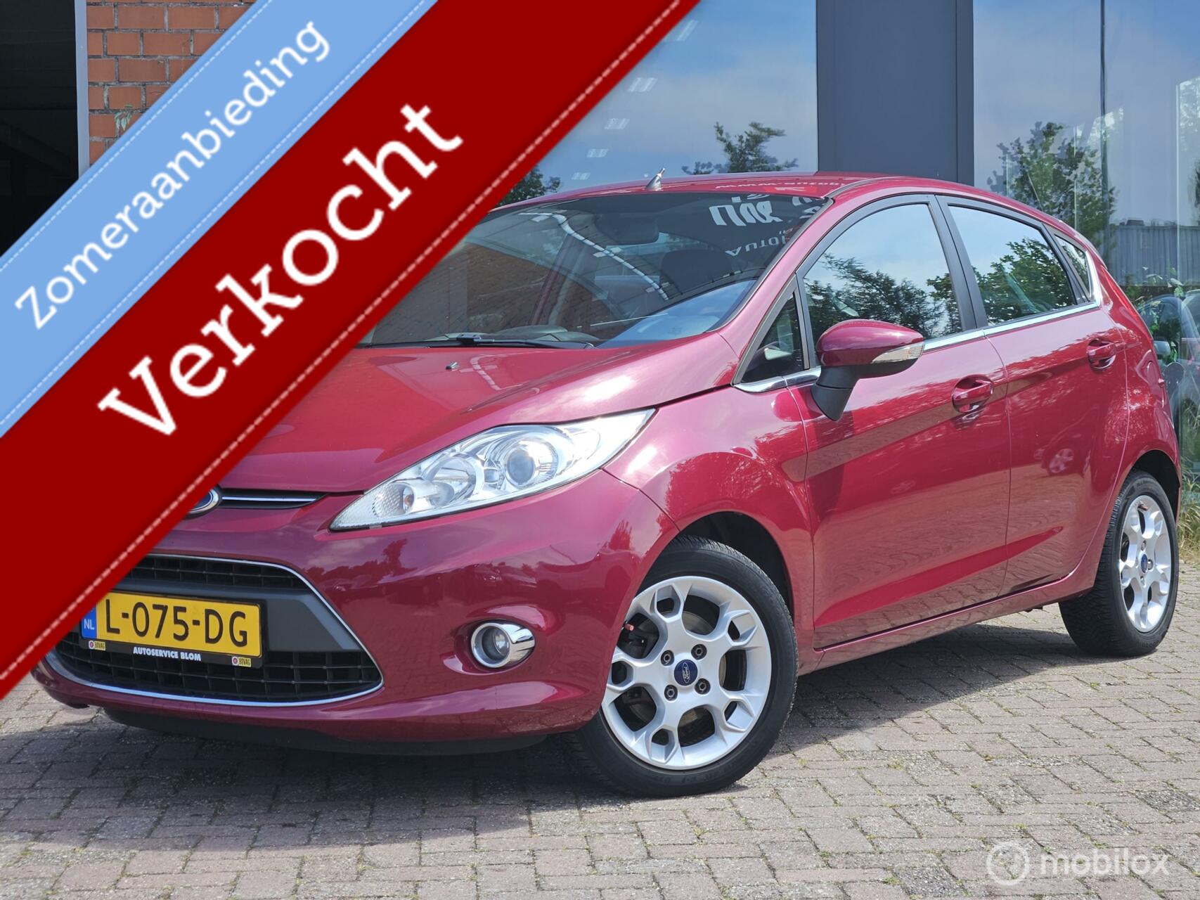 Ford Fiesta 1.4 Titanium Airco Elek ramen gekeurd 6 juni 2026 2012 - voorkant