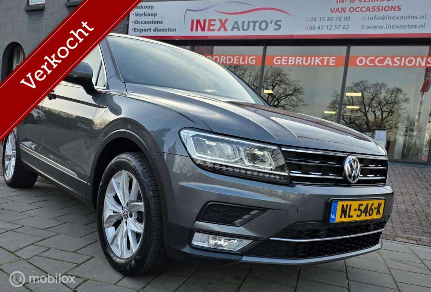 Volkswagen Tiguan 1.4 TSI ACT Highline DSG Automaat 1eEig Dealer onderhouden 2017 - voorkant