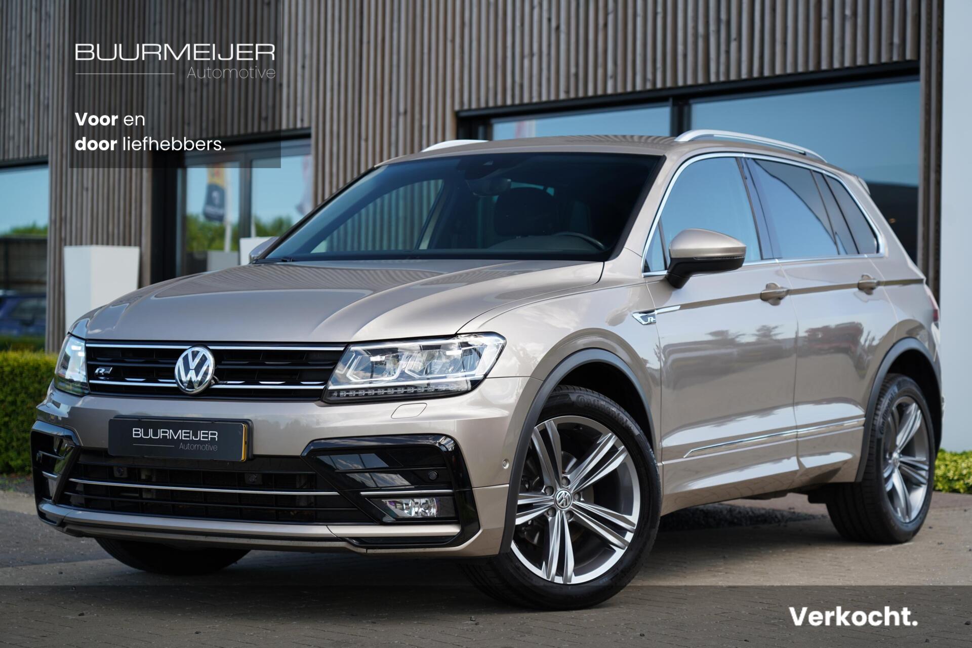 Volkswagen Tiguan 1.4 TSI 4Motion Highline Business R - Trekhaak - Standkachel - Stoelverwarming & stuurwielverwarming - Parkeercamera - Climate Control - Cruise Control - LED - 2018 - voorkant