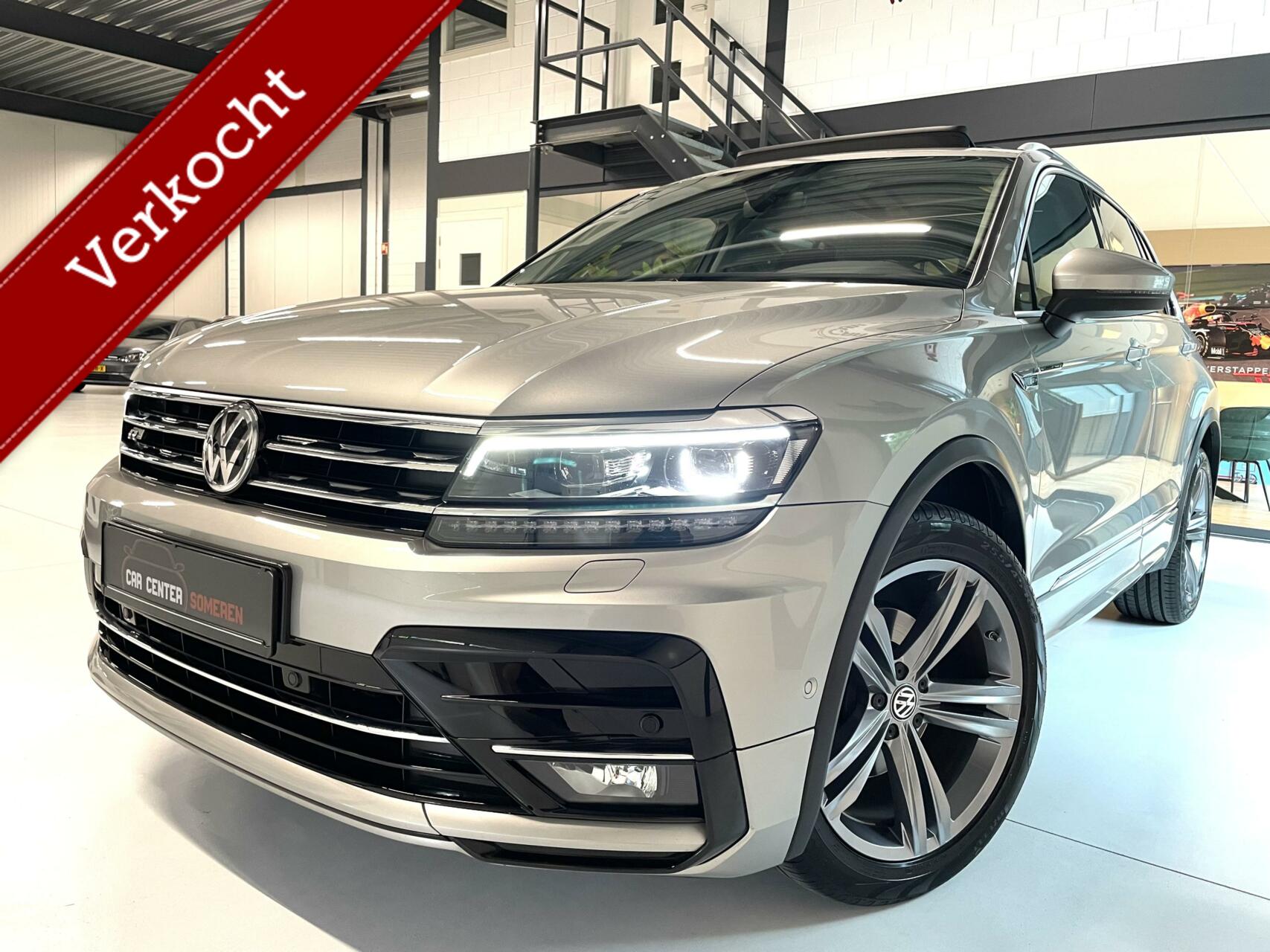 Volkswagen Tiguan 1.4 TSI 4Motion R-Line/ Pano/ Virtual Dashboard 2018 - voorkant