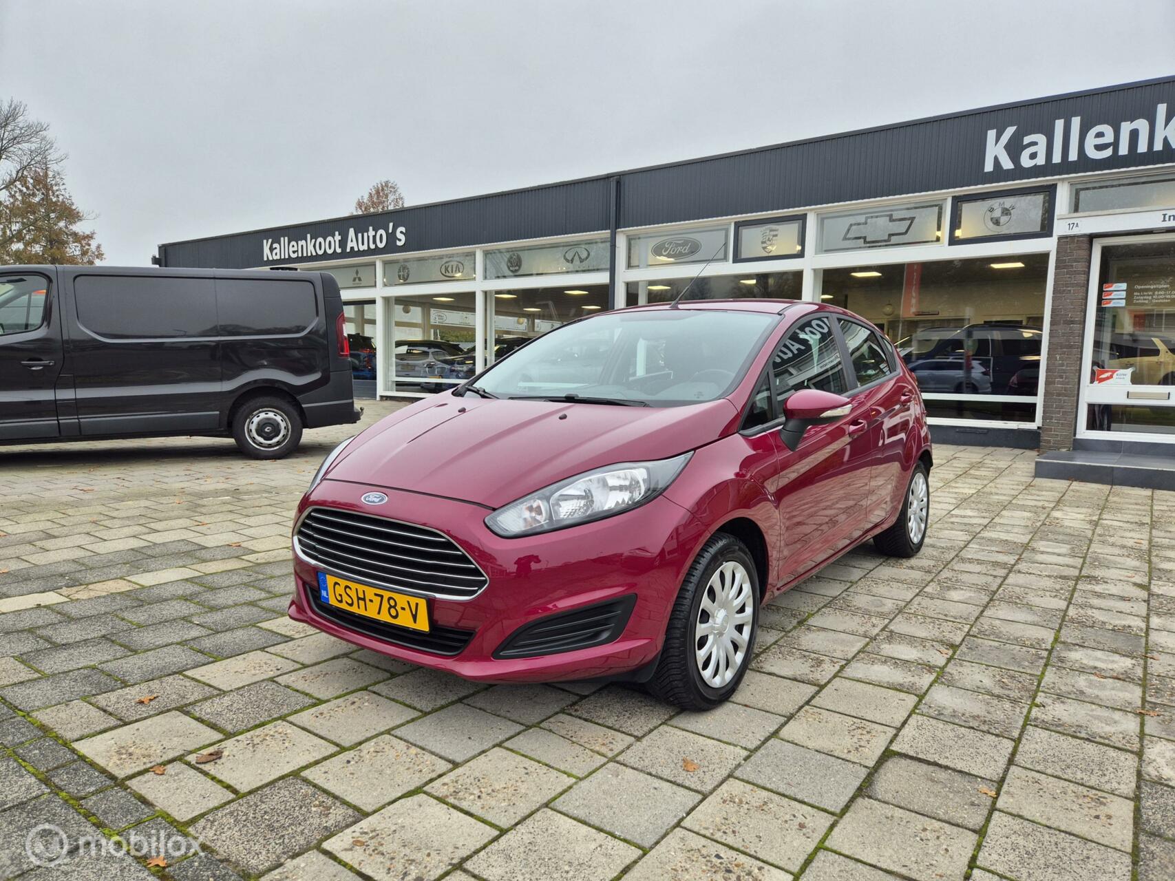 Ford Fiesta 1.0  Airco, Stoelverwarming, Nieuwe D-Riem! 2014 - voorkant