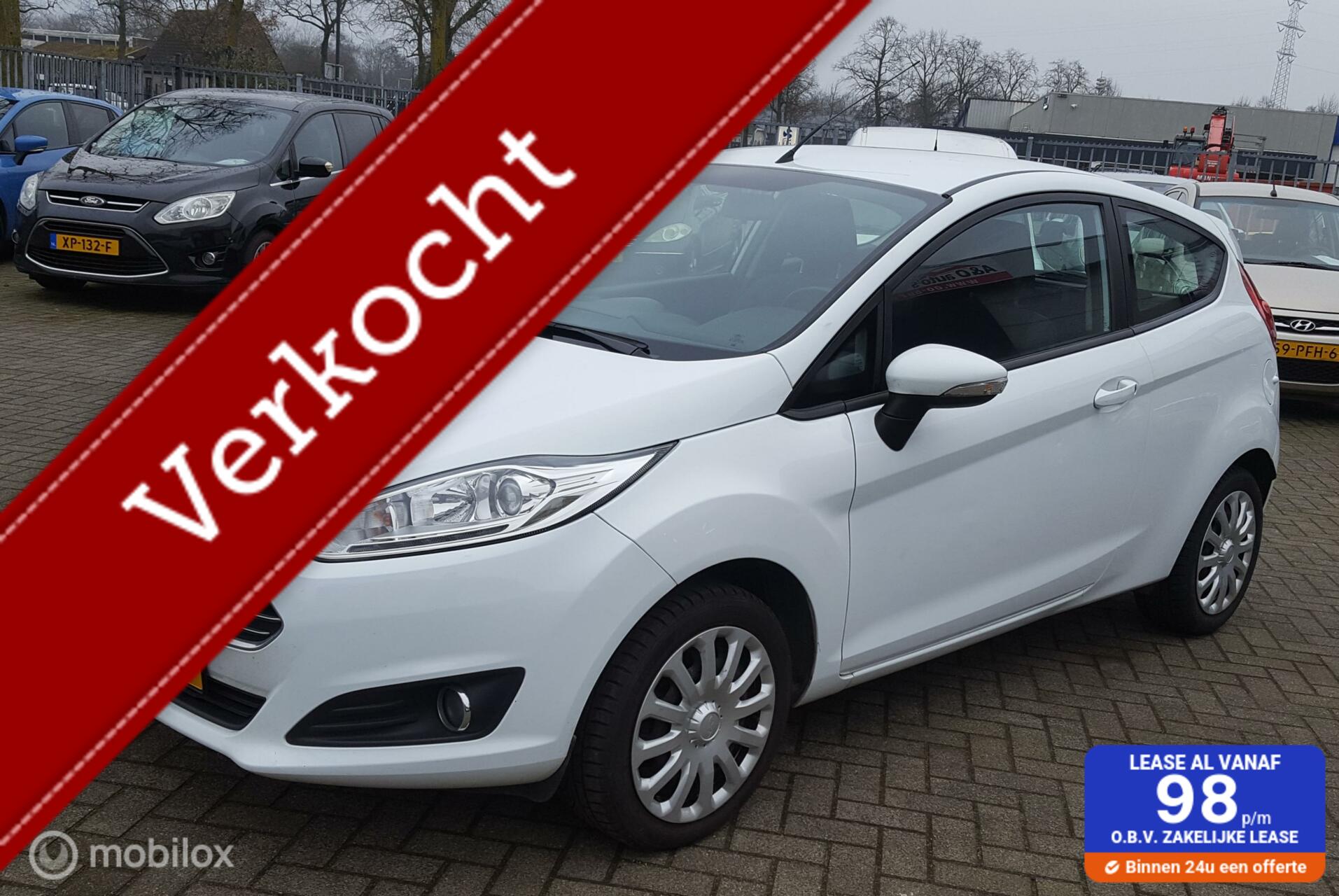 Ford Fiesta 1.25 / 145129 KM. AIRCO 2015 - voorkant