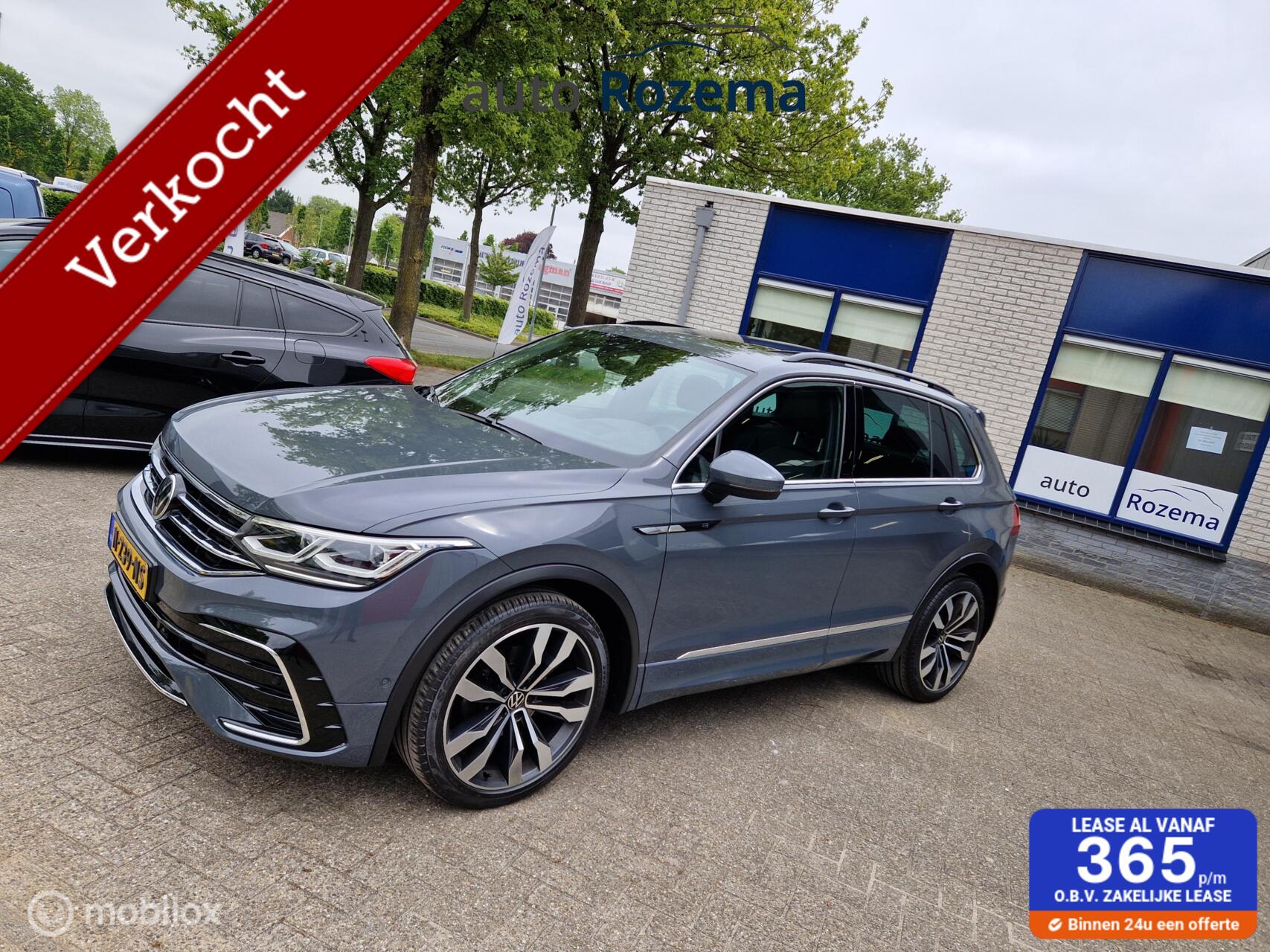 Volkswagen Tiguan 1.5 TSI R-Line Elegance 150 pk Automaat Uitz Mooi 2021 - voorkant