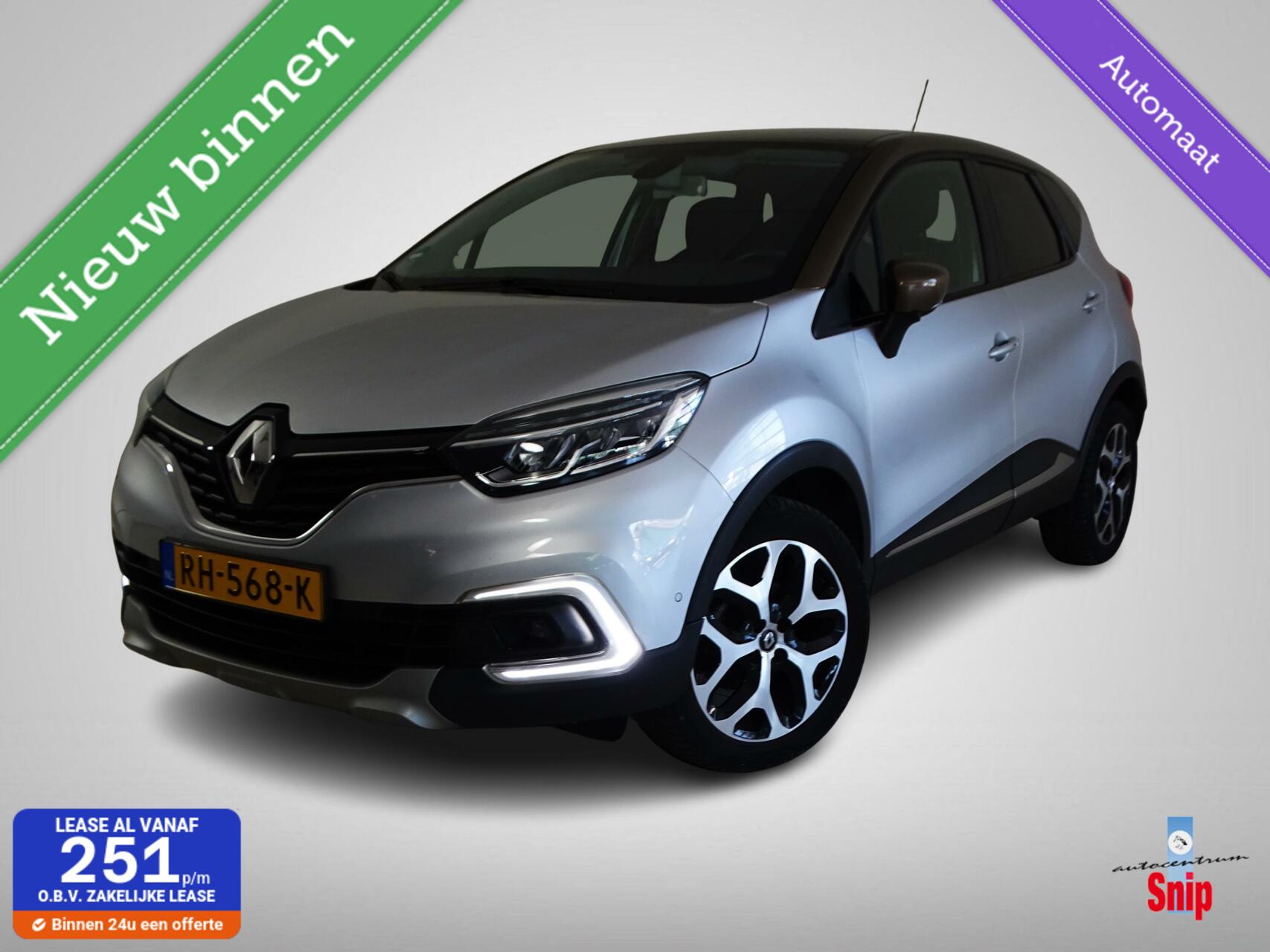 Renault Captur 1.2 TCe Intens automaat. 2017 - voorkant