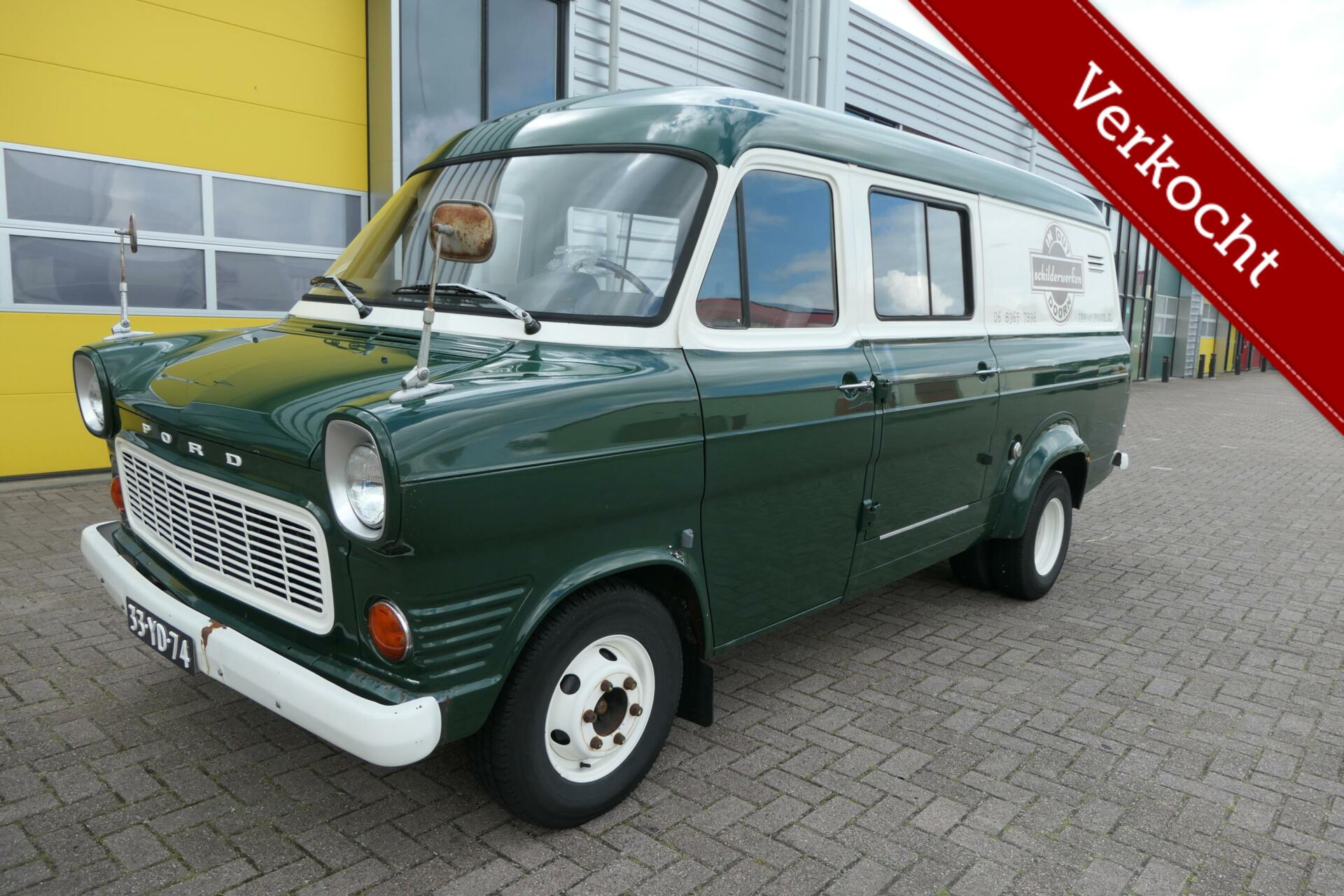 Ford Transit 130 '74  achterschade, prijs excl. btw 1974 - voorkant