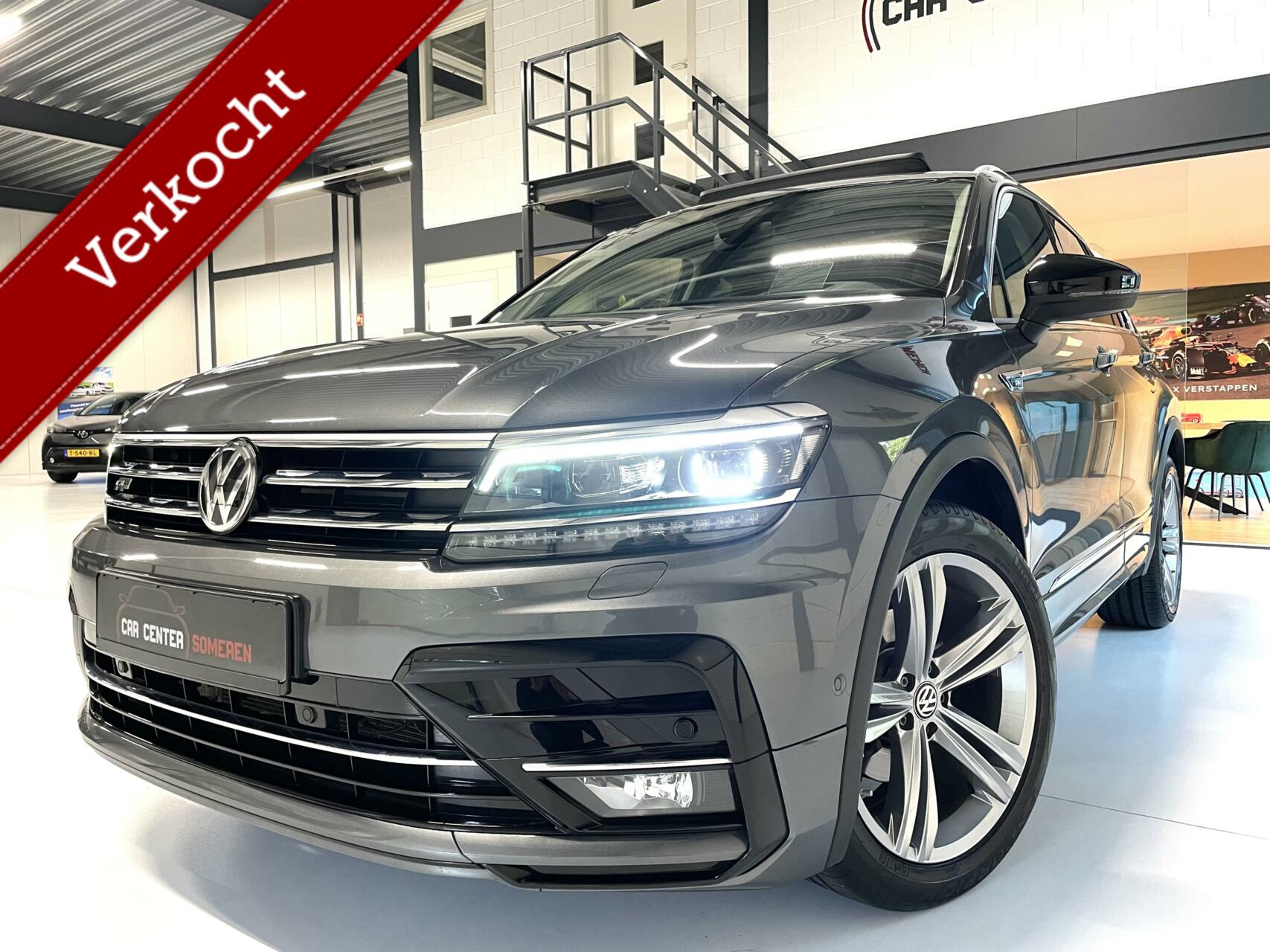 Volkswagen Tiguan 1.5 TSI ACT R-Line/ CarPlay/ Pano.Dak/ LED/ 19''LMV 2019 - voorkant