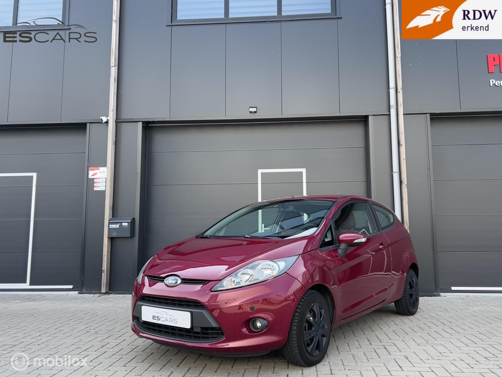Ford Fiesta 1.25 Ghia  Airco | Aux | Elek-ramen 2009 - voorkant