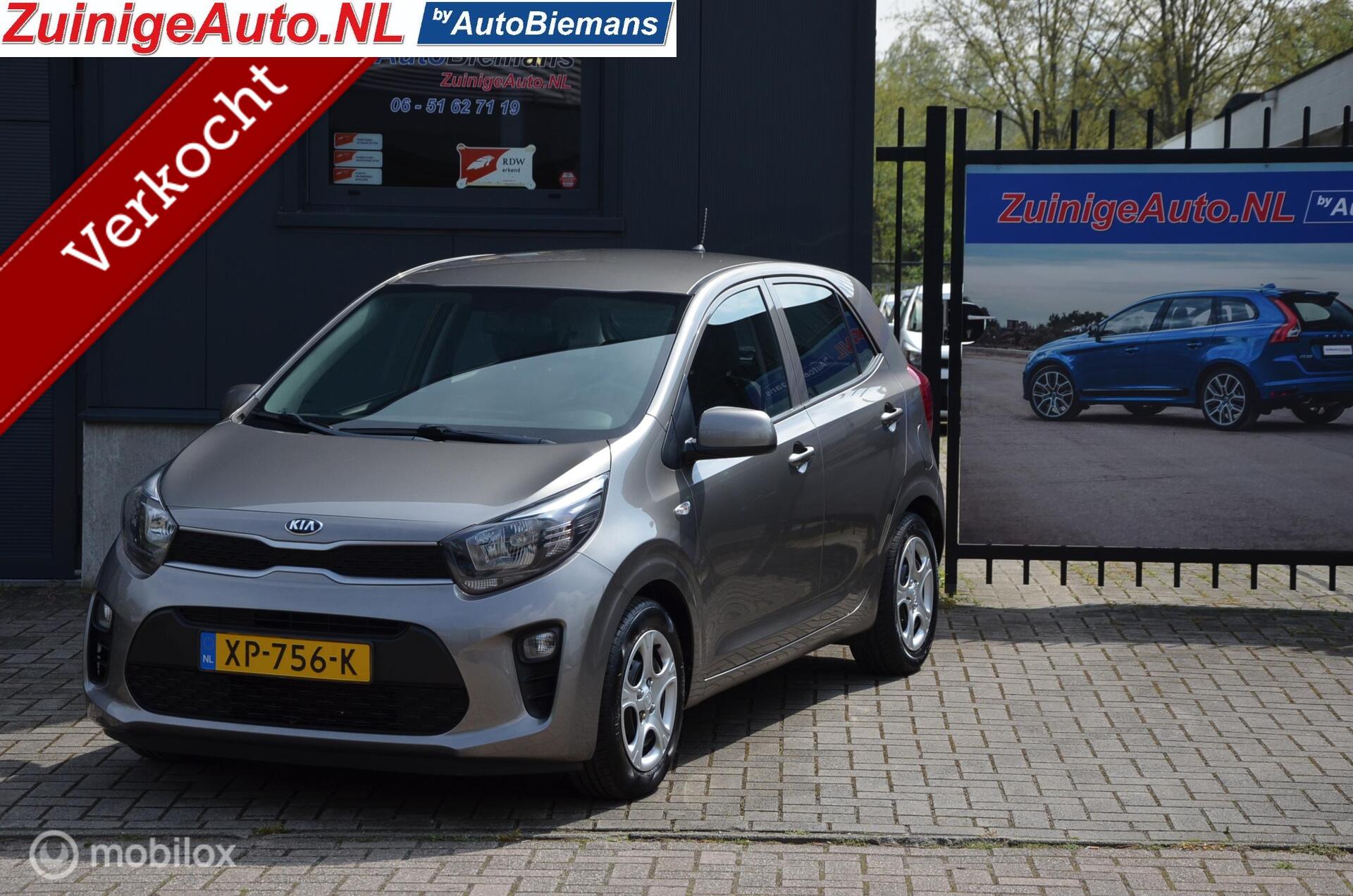 Kia Picanto 1.0i Airco Cruise contr. 1e eign. Zeer Mooi 2019 - voorkant
