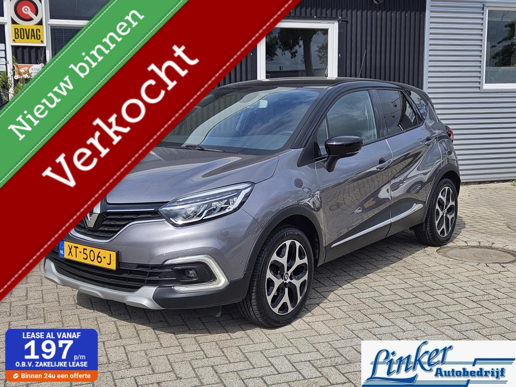 Renault Captur 0.9 TCe Intens CARPLAY TREKH CAMERA NL-AUTO 2019 - voorkant