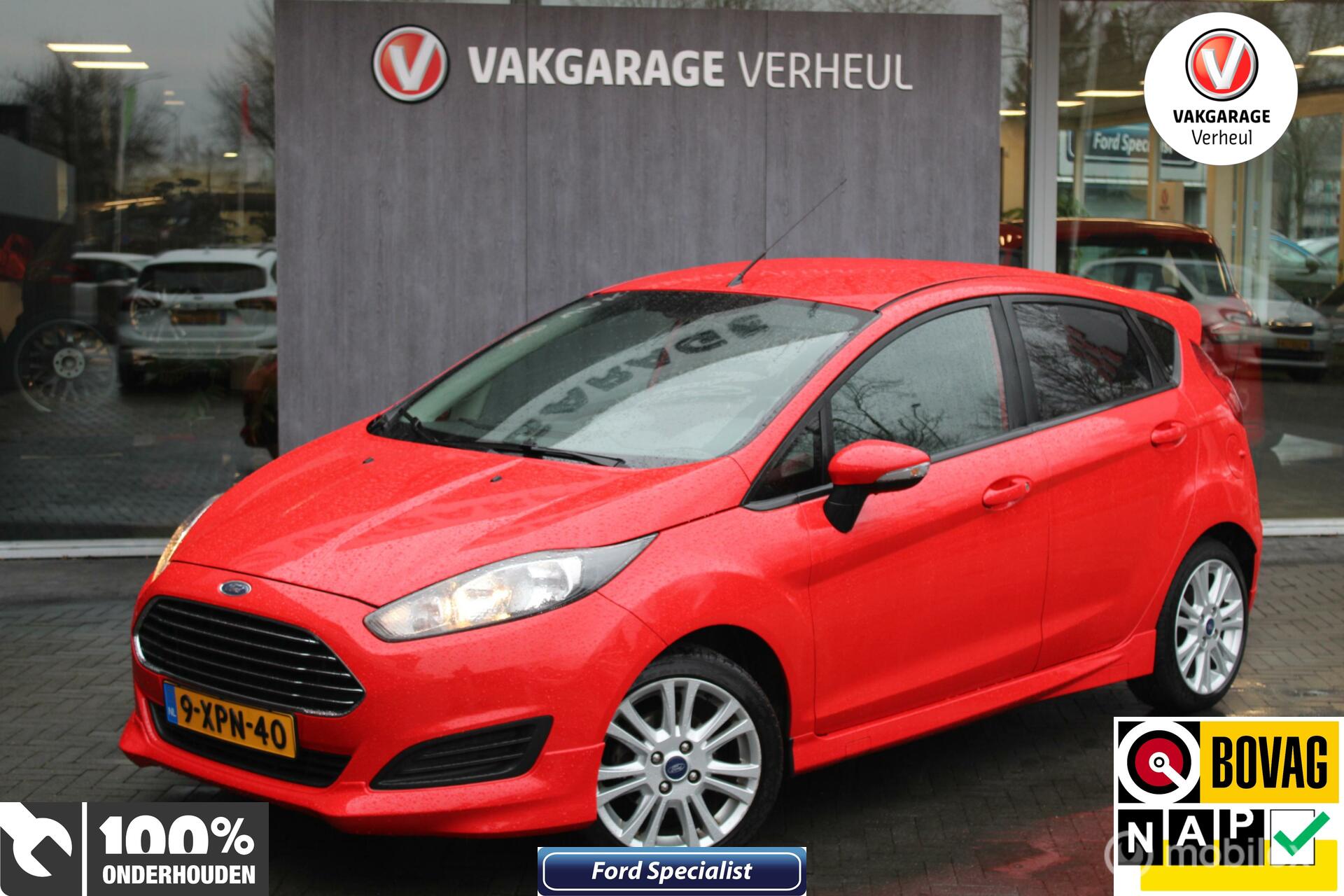 Ford Fiesta 1.0 EcoBoost Hot Hatch|5Drs|101Pk|Navi|Nap 2014 - voorkant