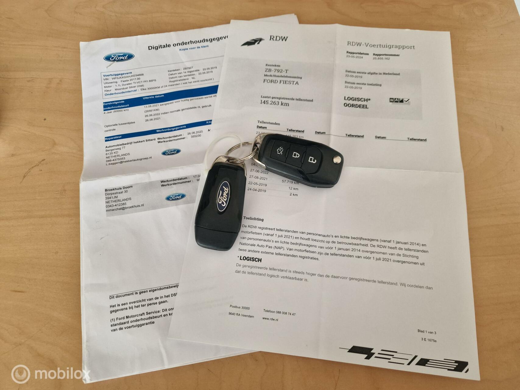 Foto van Ford Fiesta