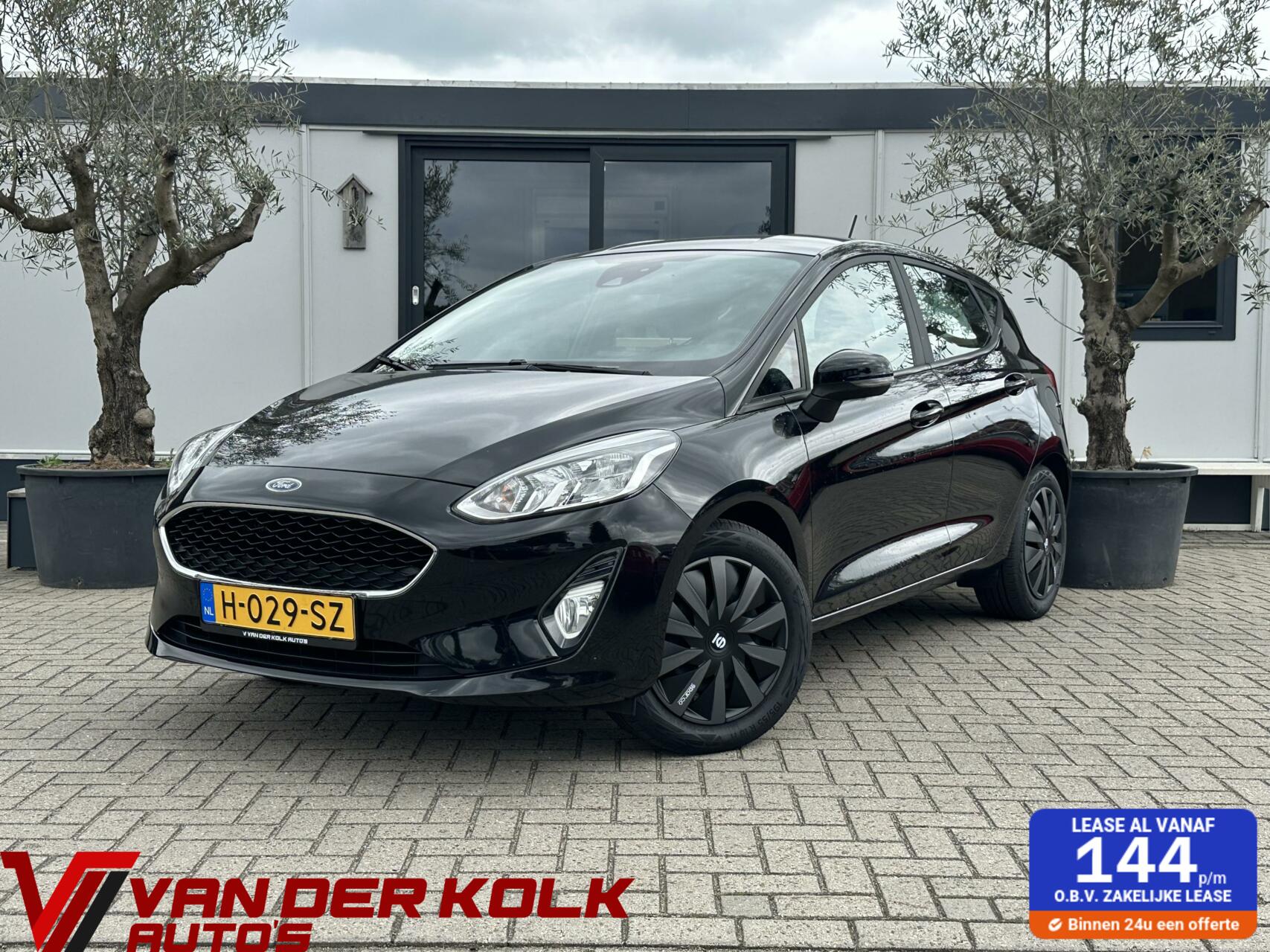 Ford Fiesta 1.0 EcoBoost Connected Navi CarPlay Cruise Sensoren 2020 - voorkant